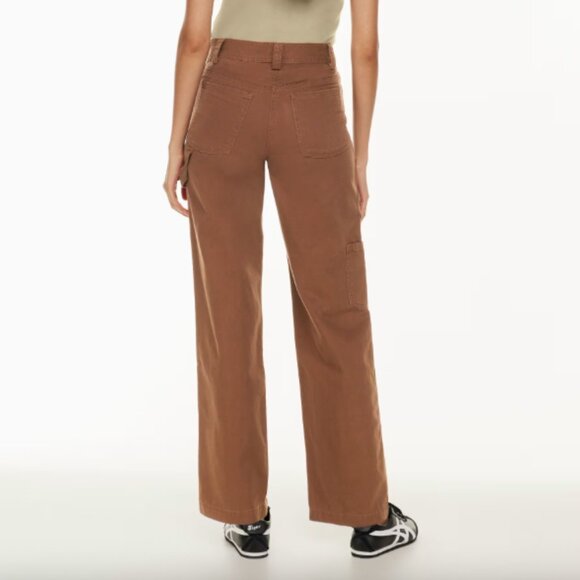 NWT! Aritzia Sunday Best New Oscar Pant in Cognac - Picture 2 of 8